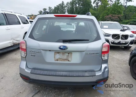 2017 Subaru Forester 2.5I from USA, damaged, VIN JF2SJABC9HH437545